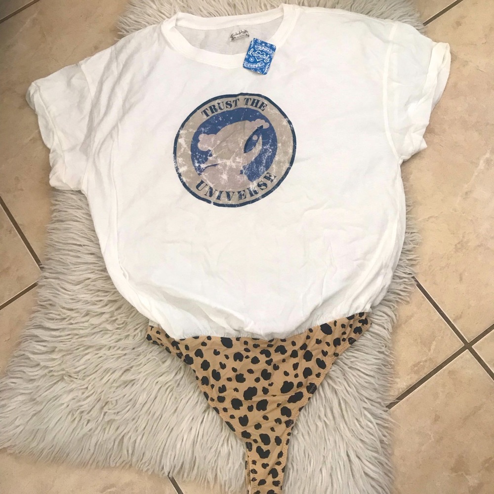 Free People bodysuit shirt